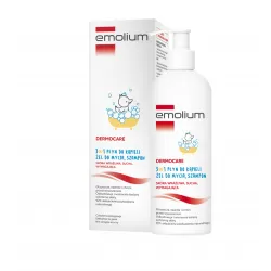 Emolium Dermocare 3w1 płyn/żel/szampon, 400 ml