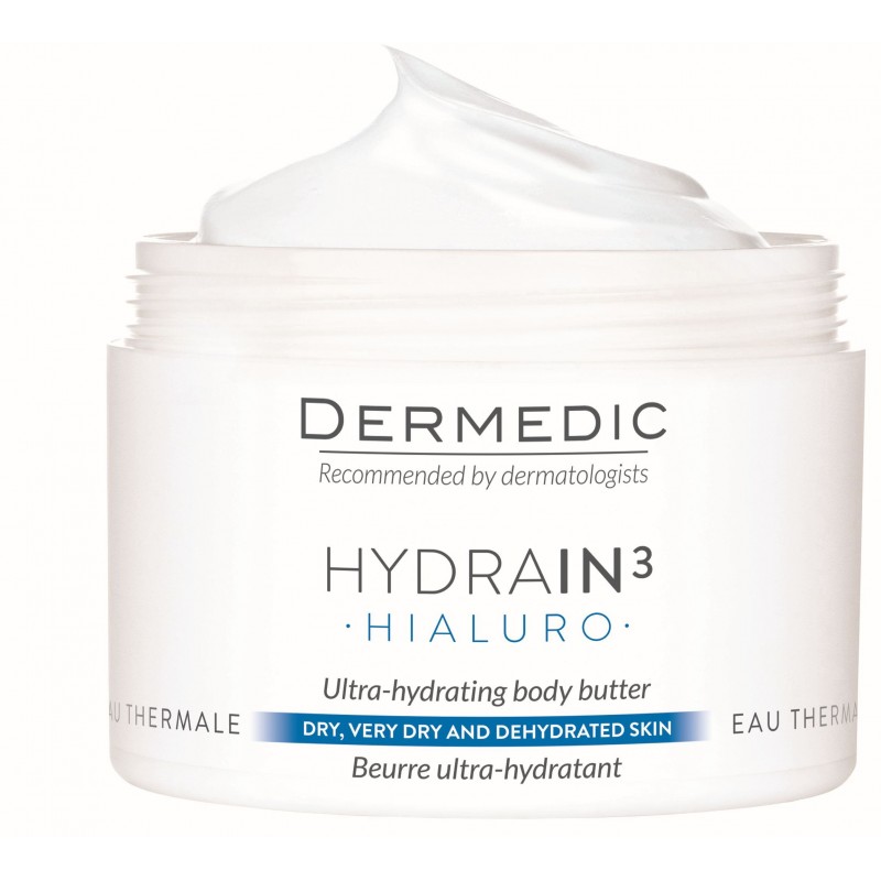 Dermedic Hydrain3 Hialuro masło ultranawilżające 225 ml 