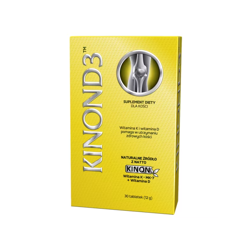 Kinon D3 witamina K2 + D3, 30 tabletek 
