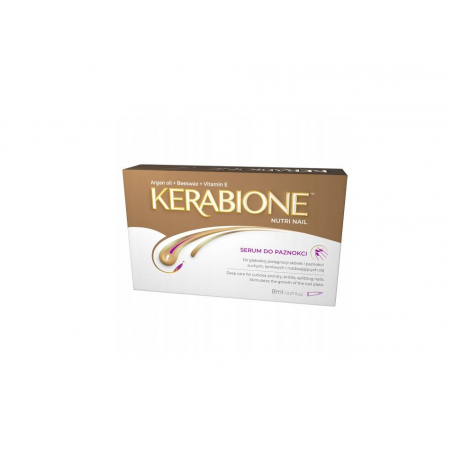  Kerabione Nutri Nail, zabieg intensywny do paznokci, 8 ml 