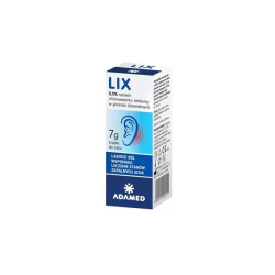 Lix krople do uszu 7 g