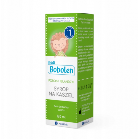 Bobolen porost islandzki syrop 120 ml