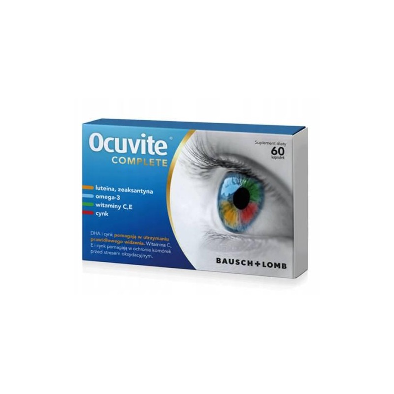 Ocuvite Complete, 60 kapsułek KRÓTKA DATA:2025.10.31 