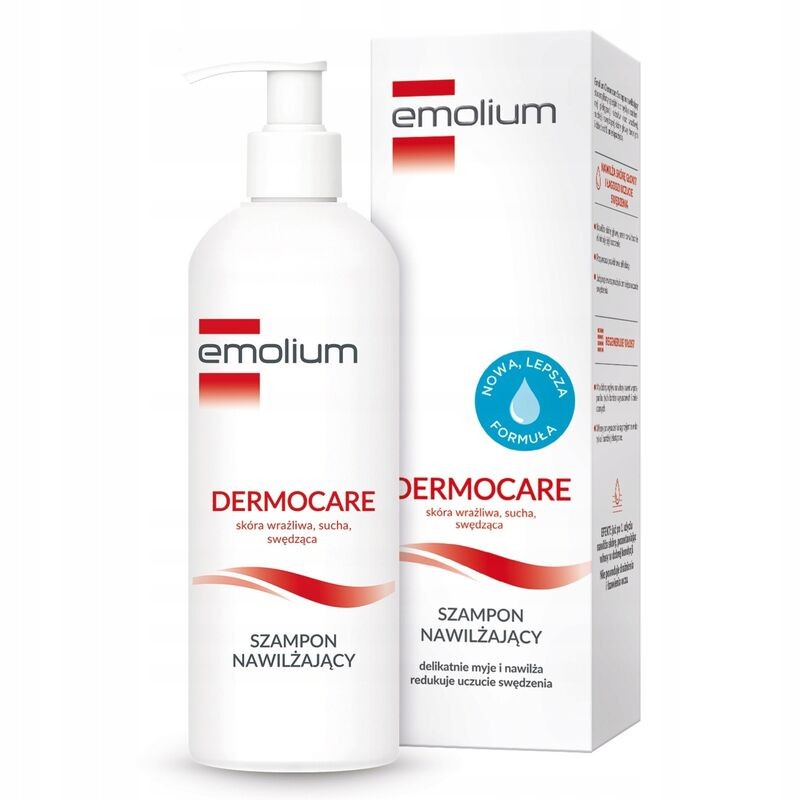 Emolium Dermocare szampon nawilżający 400 ml 