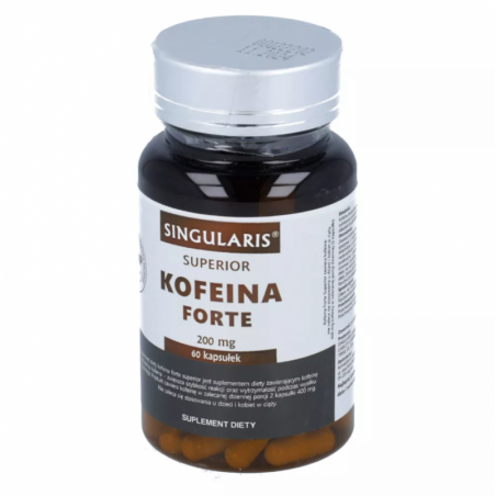 KOFEINA FORTE 200 mg SINGULARIS? SUPERIOR | 60 kapsułek
