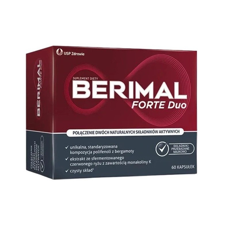 Berimal Forte Duo, 60 kapsułek 