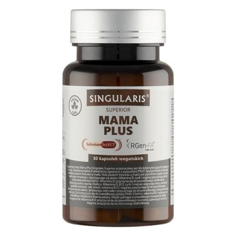 Singularis, Mama Plus Superior, 30 kapsułek wegańskich 
