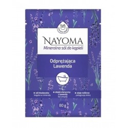 NAYOMA,  Mineralna Sól do kąpieli, Odprężająca, 80 g
