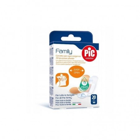 PIC FAMILY PLASTRY MIX, 20 SZTUK