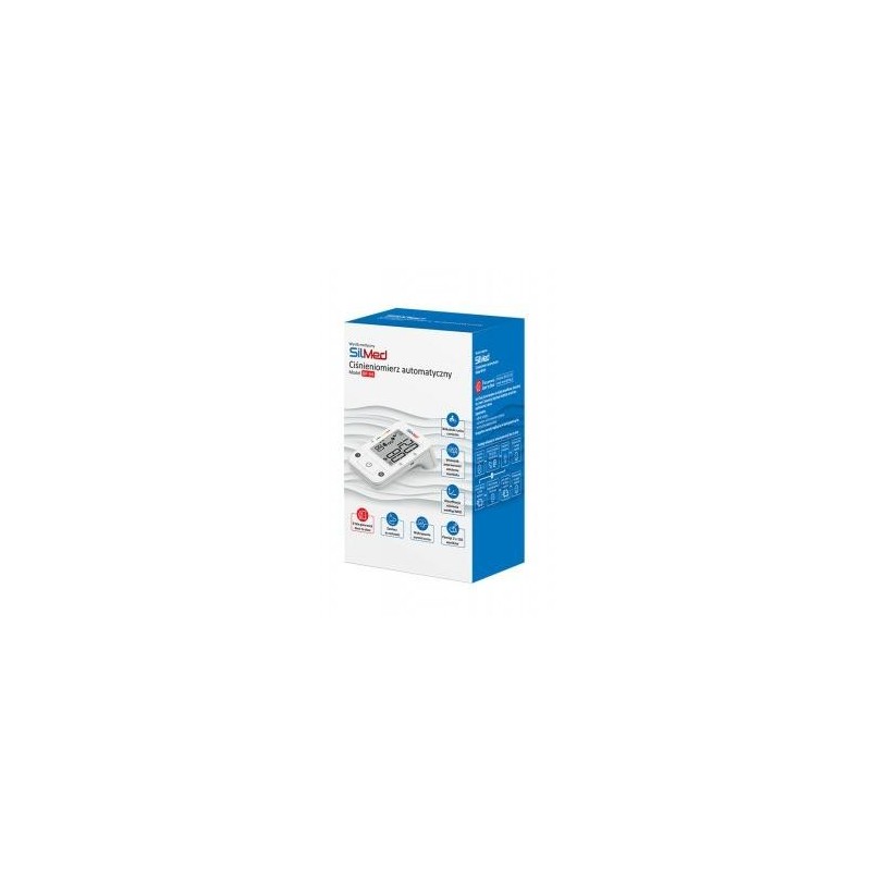 SilMed | Ciśnieniomierz automatyczny | Model BP-3H | 1 sztuka 