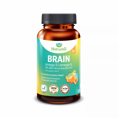 Naturell | BRAIN | Suplement diety | 120 kapsułek