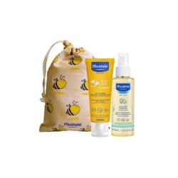 MUSTELA Zestaw Maluszek | Skóra sucha| Mleczko 40 ml + Olejek 100ml