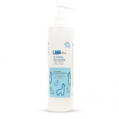  LAMAmi, Żel do mycia ciała i włosów, 300 ml 