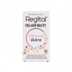 Regital Collagen Beauty, Zdrowa Skóra, 45 tabletek
