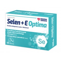 Rodzina Zdrowia Selen + E Optima, 60 tabletek