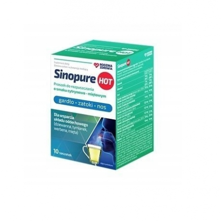 Rodzina Zdrowia | Sinopure HOT | 10 saszetek