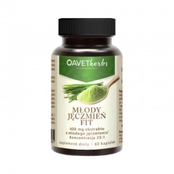 Avet Herbs | Młody Jęczmień Fit | 60 kapsułek