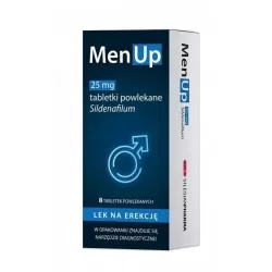 Menup 25 mg | 8 tabletek powlekanych