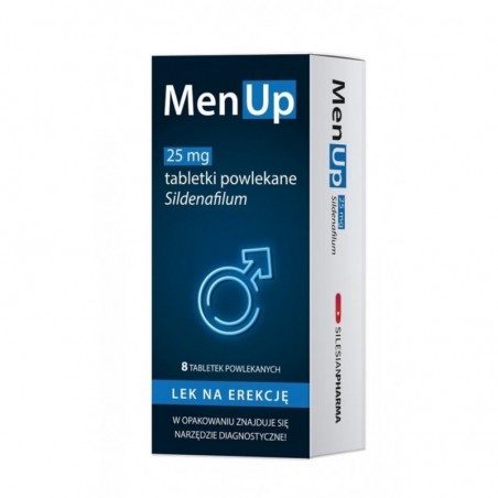 Menup 25 mg | 8 tabletek powlekanych