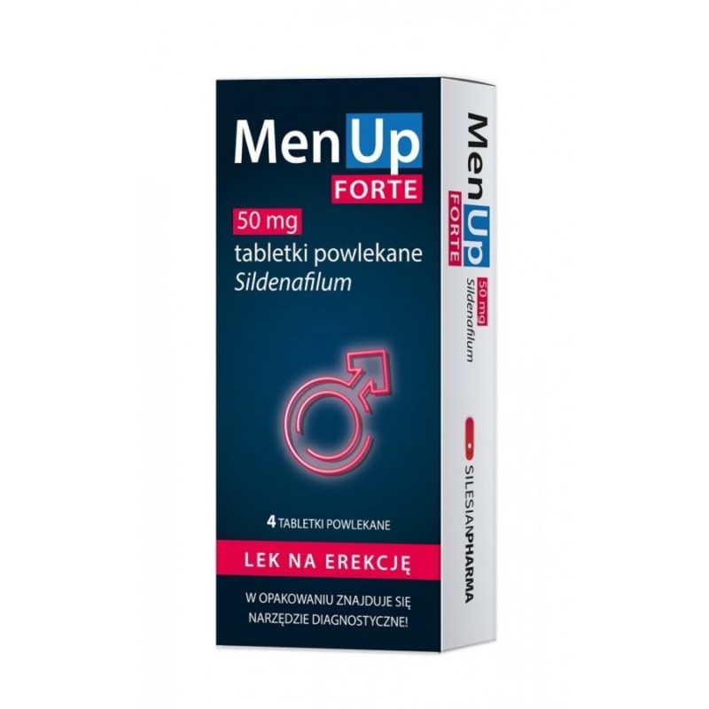 Menup Forte | Lek na erekcję | 4 tabletki powlekane 