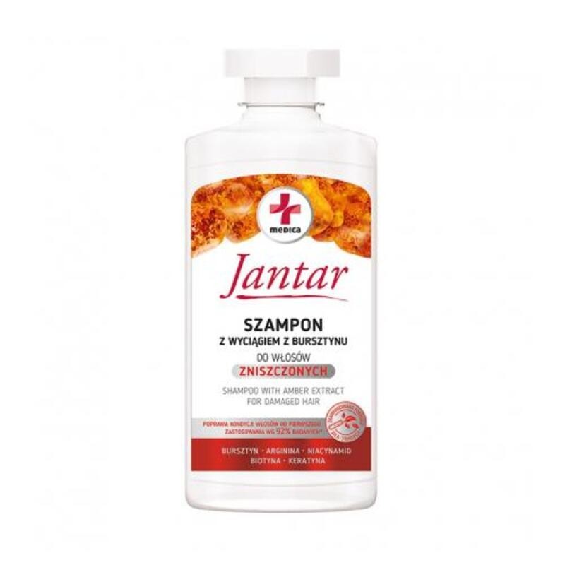 JANTAR MEDICA | Szampon z wyciągiem z bursztynu | 330ml 