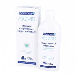 Novaclear Atopis, Szampon z olejkiem konopnym, 250 ml