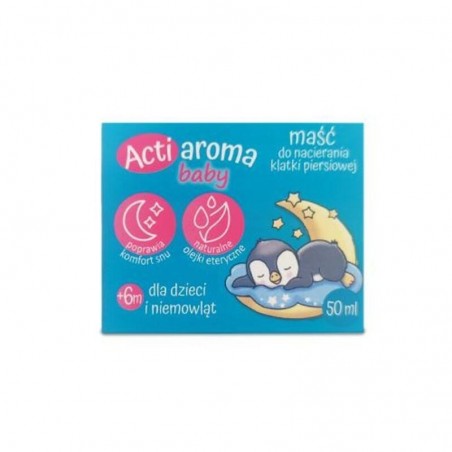 ACTIAROMA BABY | MAŚĆ DO NACIERANIA KLATKI | 50 ML