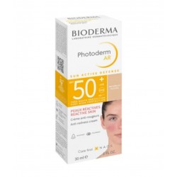 Bioderma Photoderm AR SPF50+ krem tonujący do skóry naczynkowej, 30 ml