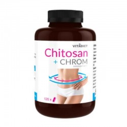 VITADIET CHITOSAN + CHROM, 120 kapsułek twardych