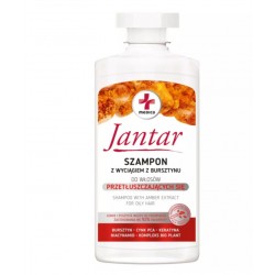 Jantar Medica, Szampon z wyciągiem z bursztynu,  330ml