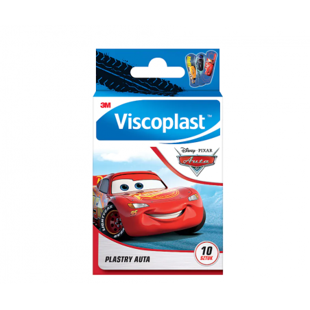 Plastry Viscoplast auta, 10 sztuk