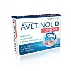 Avetinol D + Czosnek, 60 kapsułek miękkich