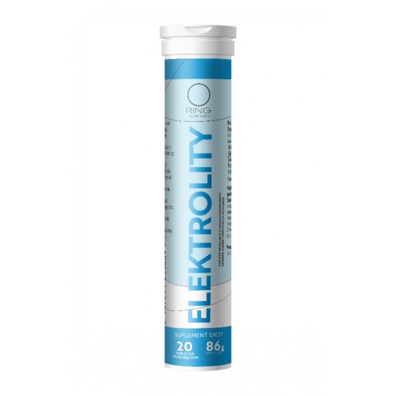 RING ELEKTROLITY, 20 tabletek musujących 