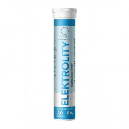 RING ELEKTROLITY, 20 tabletek musujących