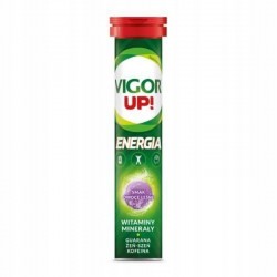 Vigor Up! Energia, smak owoce leśne, 20 tabletek musujących