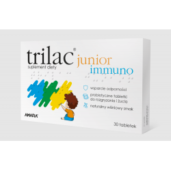 Trilac Junior Immuno | Suplement diety | 30 tabletek