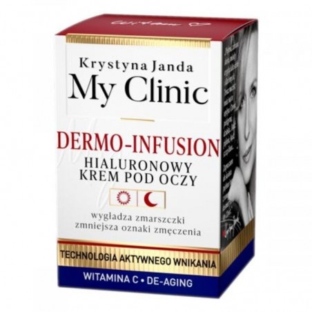 Janda My Clinic Dermo-Infusion, Krem pod oczy, 15ml