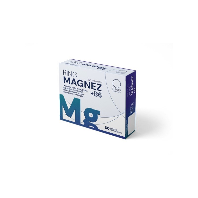 RING MAGNEZ + B6, 60 tabletek 