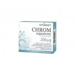 Chrom Organiczny 200 ug, 60 tabletek