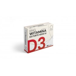RING WITAMINA D3 FORTE 4000 IU, 60 kapsułek