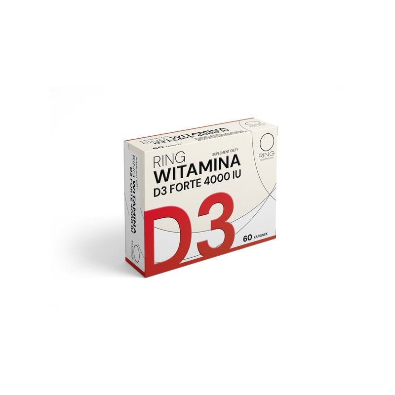 RING WITAMINA D3 FORTE 4000 IU, 60 kapsułek 