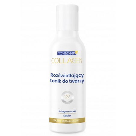  NOVACLEAR COLLAGEN | Rozświetlający tonik do twarzy | 100 ml 