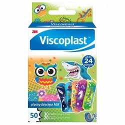 Viscoplast? | plastry dziecięce MIX | 50 sztuk | 2 rozmiary