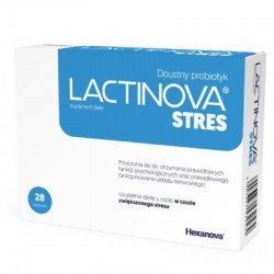 Lactinova STRES, Doustny probiotyk, 28 kapsułek