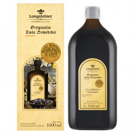  Langster Oryginalne Zioła Szwedzkie 1000ml 