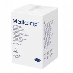 Kompres Medicomp niejałowy 7,5cm x 7,5cm, 100 sztuk