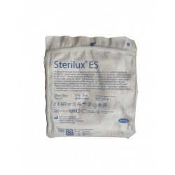 Hartmann Sterilux ES kompresy z gazy jałowej 17 nitek 8 warstw 10cm x 10cm, 3 sztuki