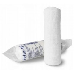 Peha-Fix, opaska elastyczna do podtrzymywania opatrunków, 12 cm x 4 m, 1 sztuka