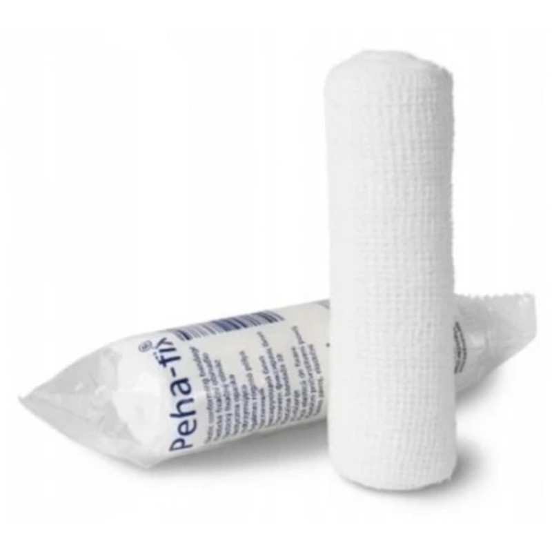 Peha-Fix, opaska elastyczna do podtrzymywania opatrunków, 12 cm x 4 m, 1 sztuka 