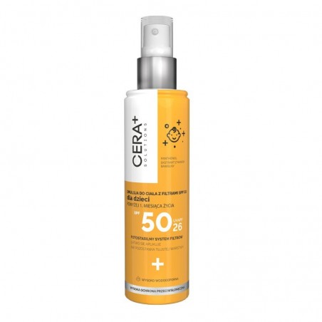  CERA+ Solutions Emulsja do ciała SPF 50, 150 ml 